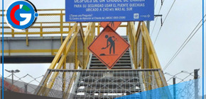 La Molina: puente peatonal sigue inhabilitado tras dos meses de cierre