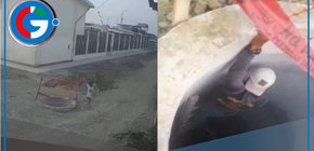 Niño cae a buzón sin tapa de más de 3 metros de altura