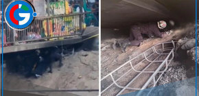 Hallan el cuerpo carbonizado de un hombre bajo un puente que cruza el río Rímac