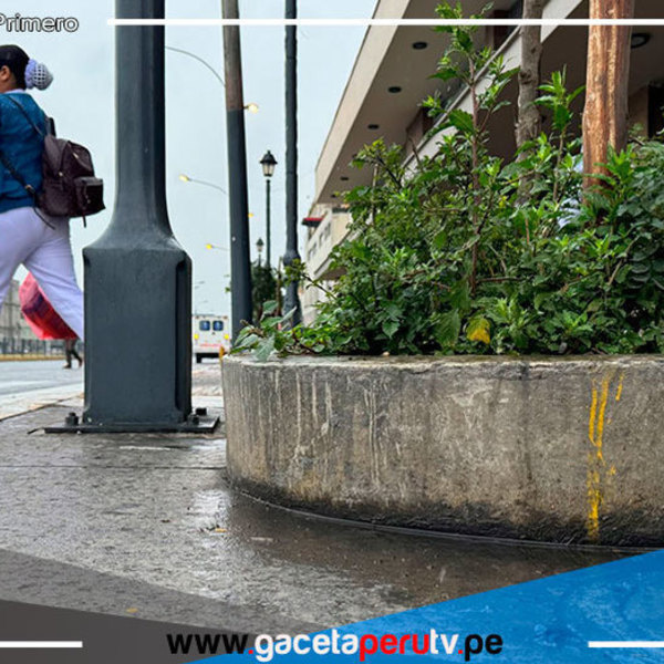 Lluvia en Lima sorprende en medio de días de sol de la primavera