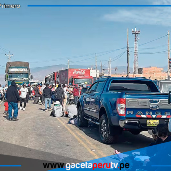  En Arequipa protestan los mineros