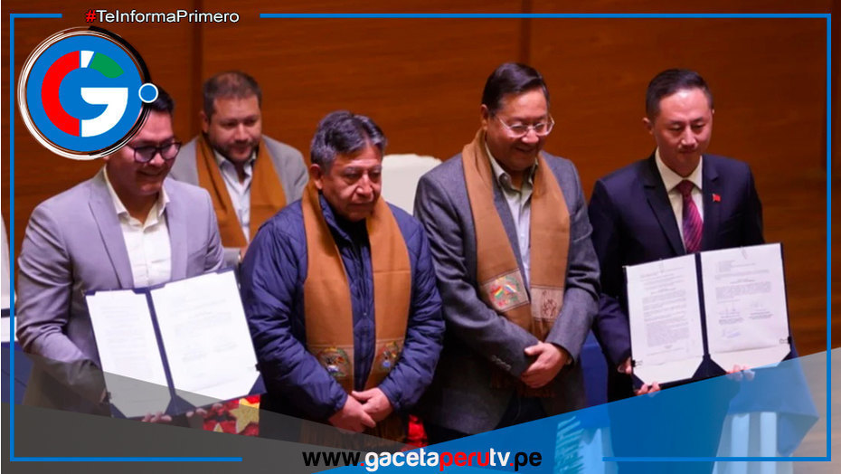 Bolivia firma contrato con empresa china para extracción directa de litio