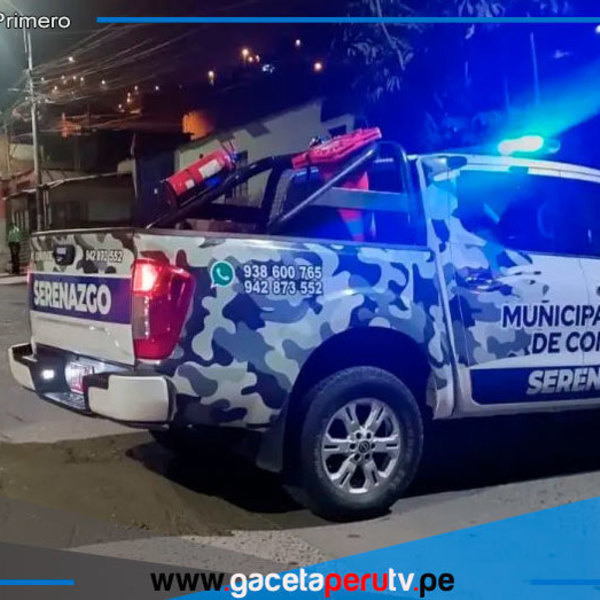 Hombre baleado frente a su vivienda en Comas