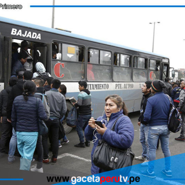 Gremios formales de transporte anuncian que no acatarán paro durante APEC: "No apostamos por acciones violentistas"