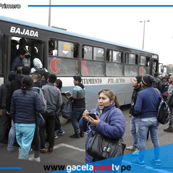 Gremios formales de transporte anuncian que no acatarán paro durante APEC: "No apostamos por acciones violentistas"