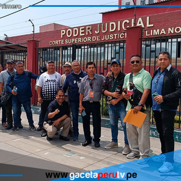 Gremios de prensa Lima Norte exigen justicia por asesinato de David Reátegui