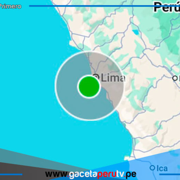 Movimiento telúrico de 3.6 sacude esta mañana en Lima y Callao