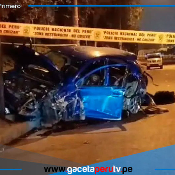 Dos fallecidos tras choque en avenida Túpac Amaru en Independencia