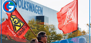 Trabajadores de Volkswagen organizan huelgas de advertencia