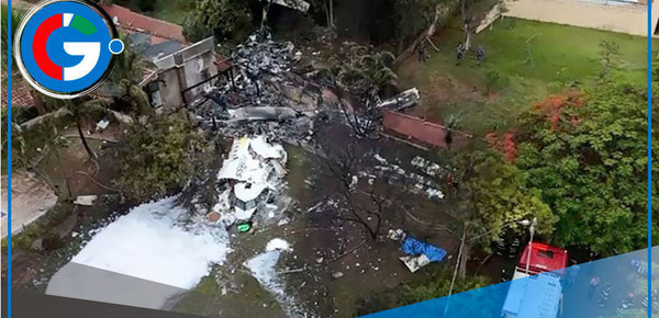 Nueve fallecidos tras caída de avión en Gramado Brasil