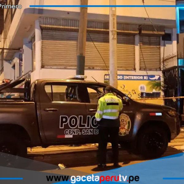 Hombre muere apuñalado tras discusión en un departamento en San Borja