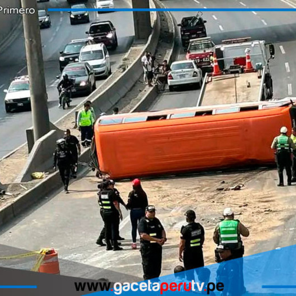 Cúster anconera provoca tragedia con un muerto y 13 heridos en Puente Piedra