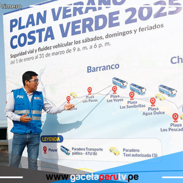 Conoce el plan de seguridad en las playas de la Costa Verde 2025 