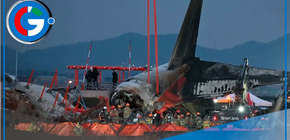 Avión de pasajeros de Jeju Air choca contra una valla en aeropuerto surcoreano