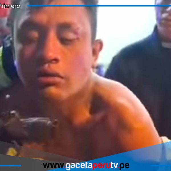 Serenazgo detiene ladrón en bus público en Comas