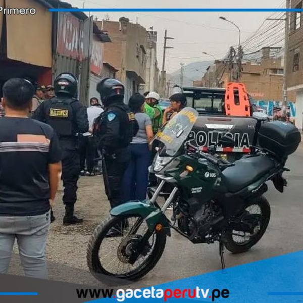 Ataque armado deja un muerto y menor herido en Ate