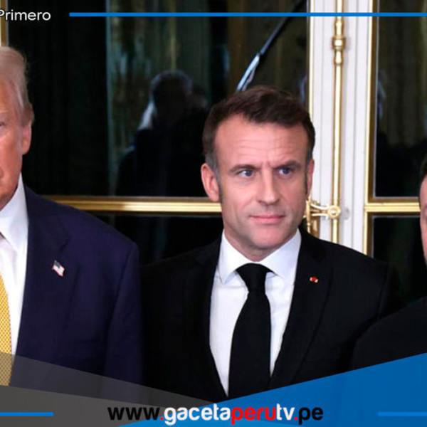 Trump se reúne con Zelenski en el Elíseo, en encuentro organizado por Macron