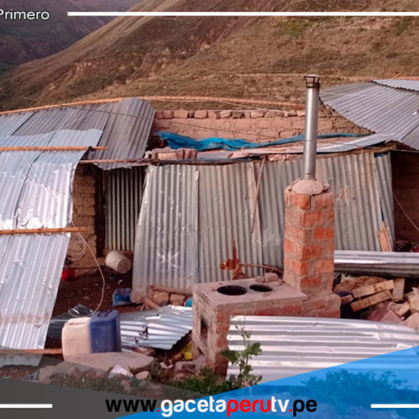 Fuertes Vientos Dejan a Más de 10 Familias en Desamparo en el Anexo de Piraucho, Uñón
