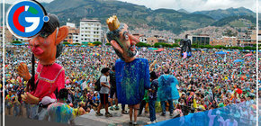 Fiesta multitudinaria da inicio al Carnaval en Cajamarca