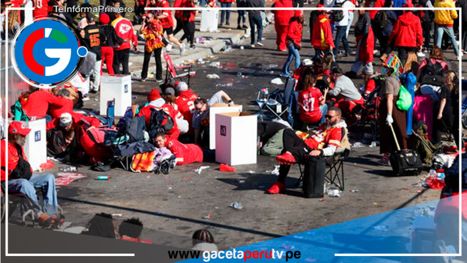 Desfile del Super Bowl en Kansas City deja varios heridos. 