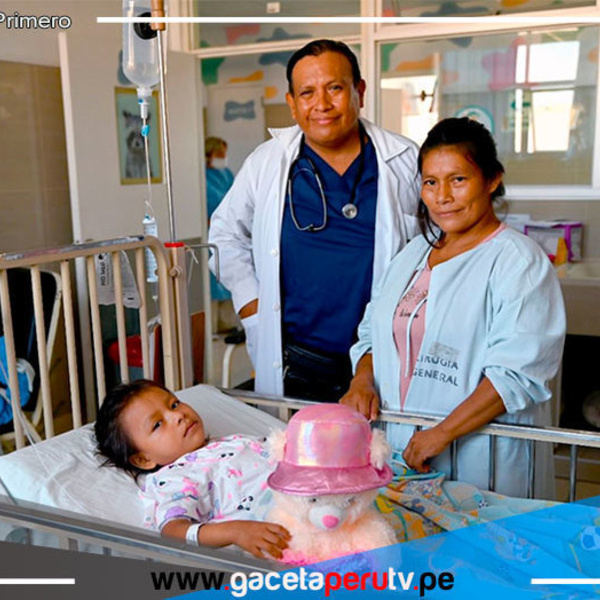 Lima: Extirpan tumor de 15 centímetros en ovario de niña de 4 años en INSN 