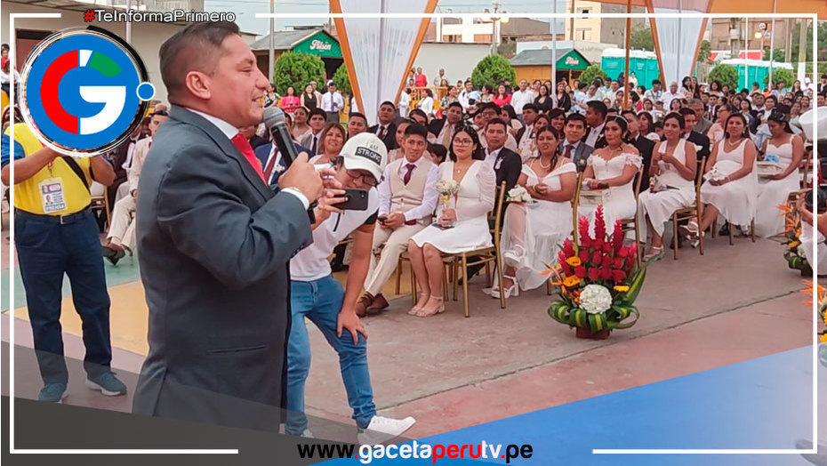 Alcalde Ulises Villegas Rojas une 81 parejas en Ceremonia Inolvidable en Comas