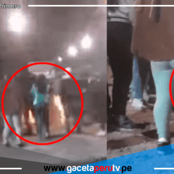 Hombre termina en llamas durante una yunza en Áncash, pero logra salir con vida
