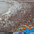 Miles de visitantes disfrutaron el fin de semana en las playas de Miraflores, Barranco y Chorrillos