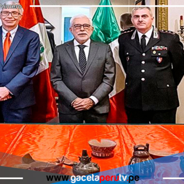 Italia devuelve 11 reliquias precolombinas a su origen en Perú