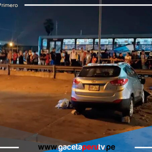 Trágico accidente en el puente Santa Rosa deja dos personas fallecidas.