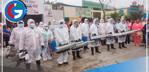 Ulises Villegas, alcalde de Comas, lidera campaña contra el dengue antes del inicio del año escolar