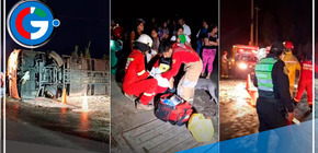 Chincha: Más de 32 personas sufren graves heridas en volcadura de bus