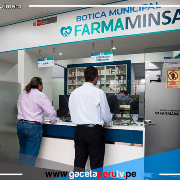 Inauguran botica municipal en Surco para ofrecer medicamentos a precios populares 