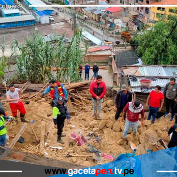 Lluvias causan derrumbe que acaba con la vida de dos hermanos