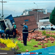 La Molina: Camión de carga ocasiona accidente en óvalo Los Cóndores