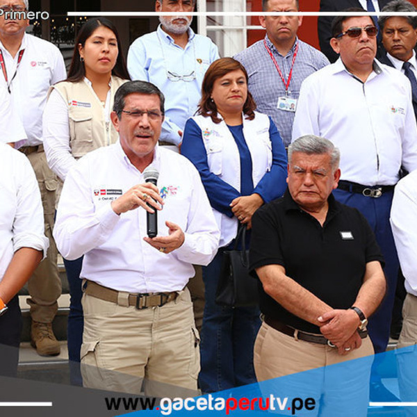 Ministro de Defensa, Jorge Chávez, anuncia medidas inéditas con Fuerzas Armadas en el control de la situación
