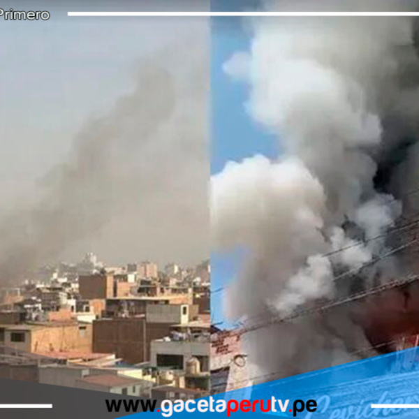 Alerta en San Borja: Incendio de gran magnitud afecta la av. cerro centinela