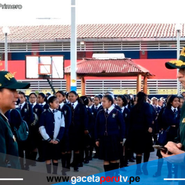 Cajamarca:  disponen presencia de un efectivo por cada colegio 