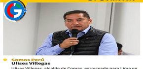 Ulises Villegas, el Alcalde de Comas, Favorito para Conquistar Lima en 2026