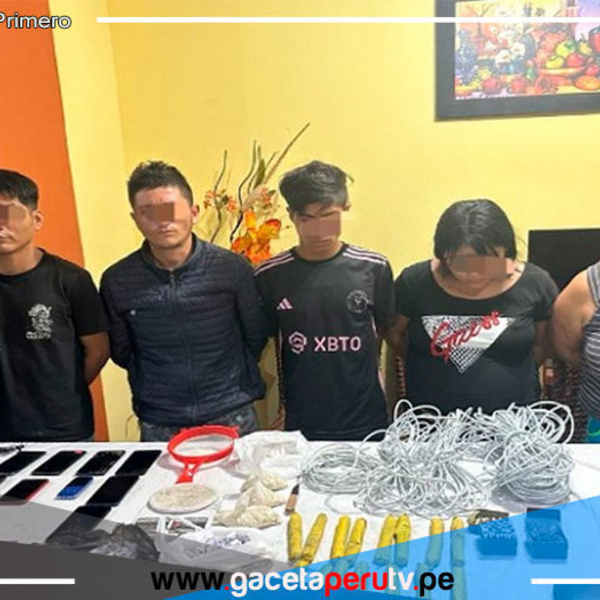 Intervienen clan familiar implicado en extorsiones y venta de droga en Áncash
