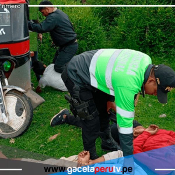 Policía arresta a 3 individuos cuando abusaban sexualmente de una mujer en Cusco