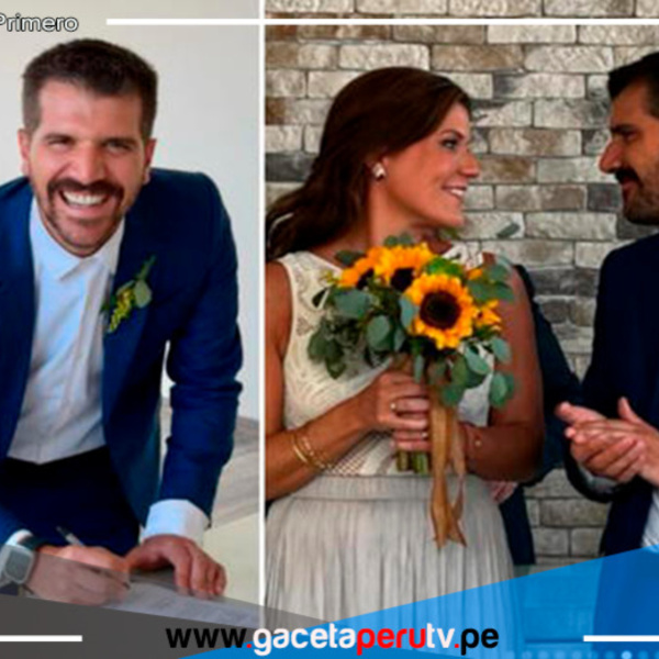  José Peláez se casó con Alejandra de la Flor y le dedica mensaje de amor: “Mi mejor versión es contigo”