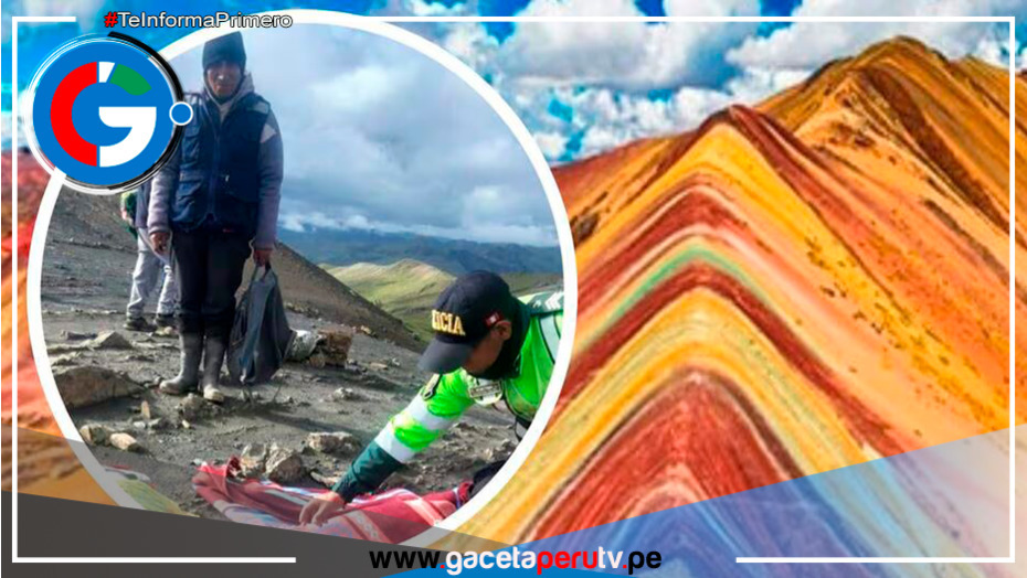 Tragedia en la montaña de los Siete Colores: Turista fallece tras ser alcanzado por un rayo