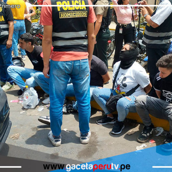 Grupo Grecco Desarticula Banda de Extorsionadores en Condominios de Comas