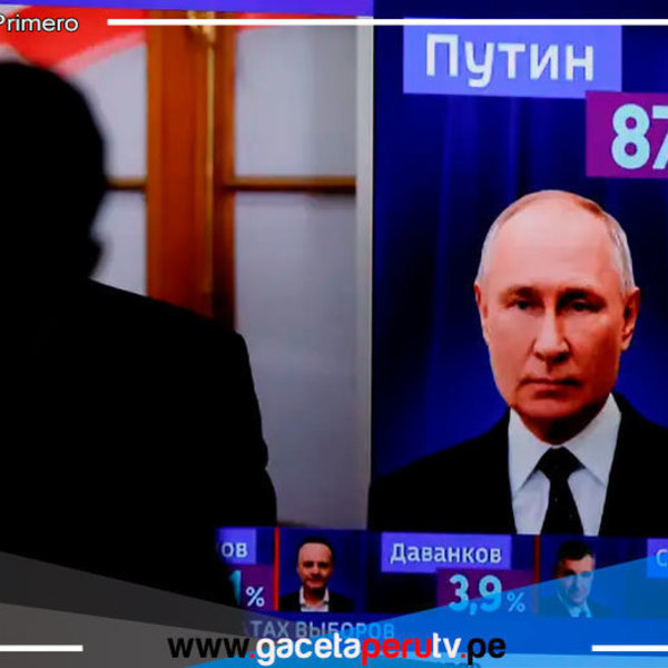 Vladimir Putin arrasa con el 88% de los votos en elección presidencial