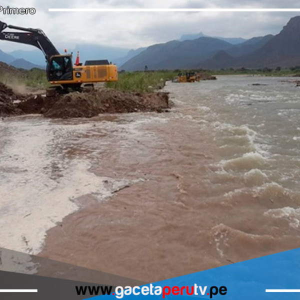 Iniciaron limpieza y descolmatación en sector Huaca Blanca de Chongoyape 