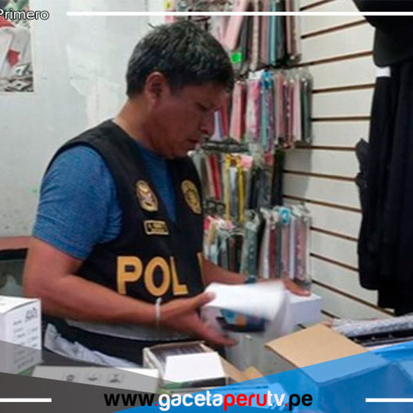 Incautaron 150 celulares y detuvo a 11 personas tras intervenir un mercado ilegal en SJL 