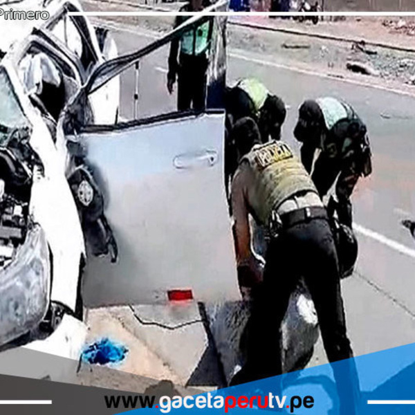 Barranca: Choque entre camioneta y camión dejó dos muertos