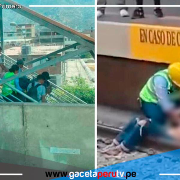 Mujer pierde equilibrio y cae en los rieles de la Línea 1 en estación los postes en SJL