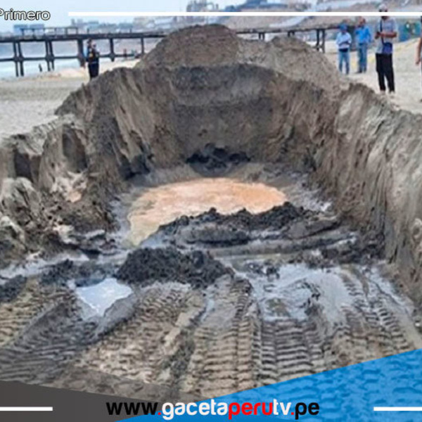 Chancay: Supervisan denuncia ambiental por aguas negras en playa El Puerto 